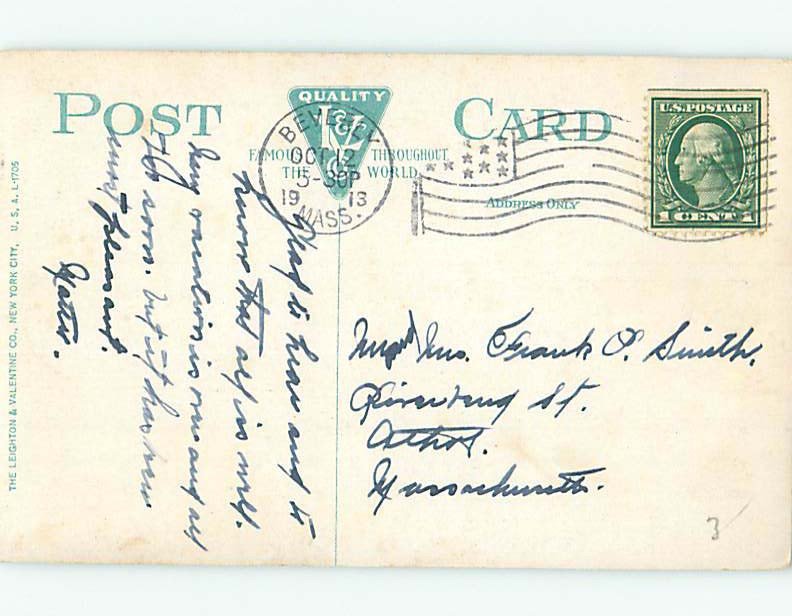 Divided-back HOSPITAL POINT Beverly Massachusetts MA AD7758