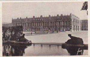 France Versailles Le Palais vu du Cabinet du Point du Jour Real Photo