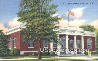 Post Office - Cheraw, South Carolina