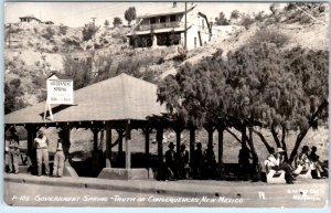 RPPC  TRUTH or CONSEQUENCES, New Mexico NM  GOVERNMENT SPRING  Postcard