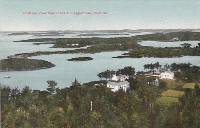 Bermuda Birds Eye View Of Gibbs Hill Lighthouse