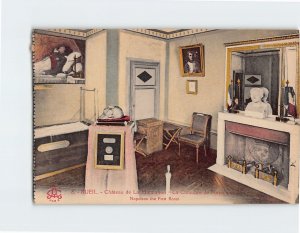 Postcard Napoleon the First Room Château de La Malmaison Rueil Malmaison France