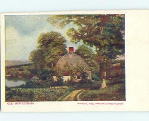 Unused Pre-1907 OLD HOMESTEAD CARD FROM NY NEWSPAPER New York NY o0998