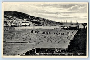 Canada Postcard Battle Harbour Labrador Spreading The Fish 1910's Antique