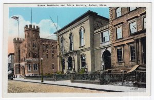 Salem, Mass, Essex Institute and State Armory