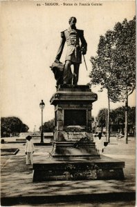 CPA AK INDOCHINA Saigon Statue de Francis Garnier VIETNAM (958018)