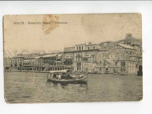 3034217 MALTA Admiralty Hause Vittoriosa Vintage PC