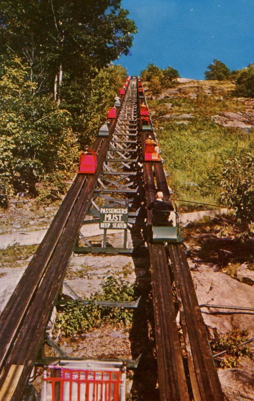 NH - North Conway. Skimobile Tramway on Mt Cranmore