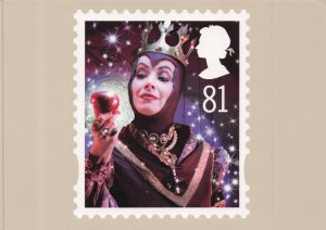 Snow White The Evil Queen Christmas First Day Cover Postcard