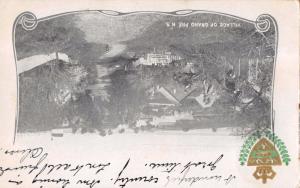 GRAND PRÉ NOVA SCOTIA CA~VILLAGE VIEW~McCOY EMBOSSED  GILT SHIELD  POSTCARD 1906