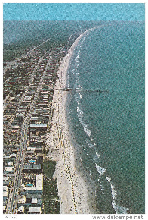 Aerial View , Myrtle Beach , South Carolina , 50-60s
