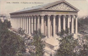 France Paris L'Eglise de la Madeleine