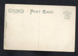 IOLA KANSAS HIGH SCHOOL BUILDING VINTAGE POSTCARD