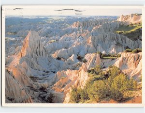 Postcard The Palmer Creek Badlands, South Dakota 