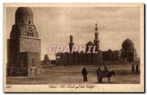 Africa - Africa - Egypt - Egypt - Cairo - Cairo - The Tombs - Old Postcard