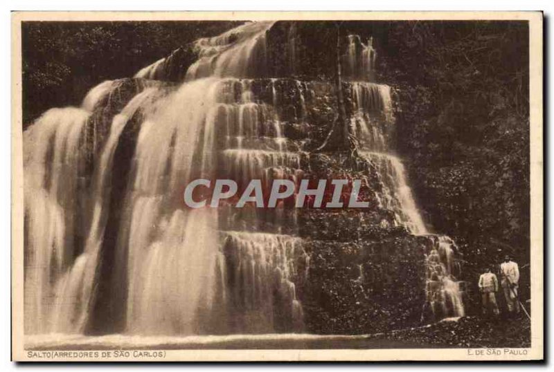 Postcard Old Salto Arredores Sao Carlos Brazil