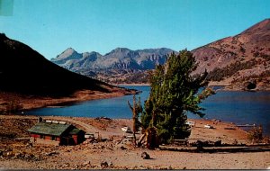 California Saddlebag Lake With Store and Cafe In Foreground