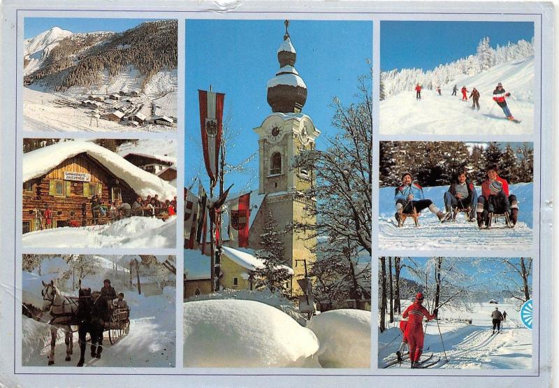 B83224 altenmarkt zauchensee salzburg land wintersportzentrum  austria