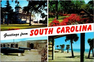 Greetings From South Carolina Split View