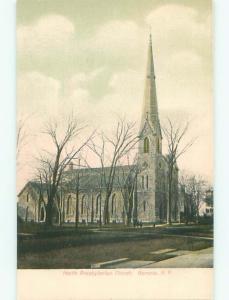 Unused Pre-1907 CHURCH SCENE Geneva New York NY p5447