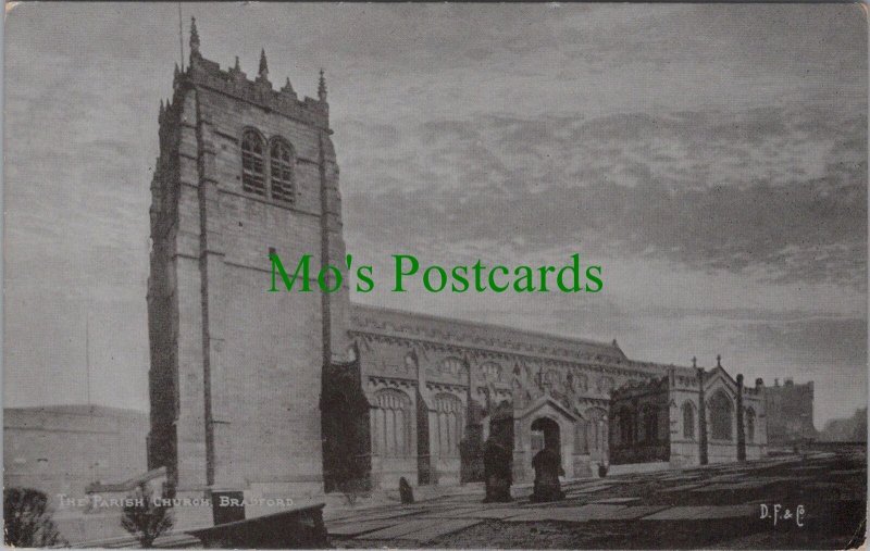 Yorkshire Postcard - Bradford Parish Church  RS35732