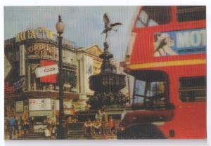 3-D Lenticular London Piccadilly Circus 3D