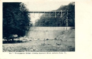 VT - Bellows Falls. Saxtons River and Westminster Bridge