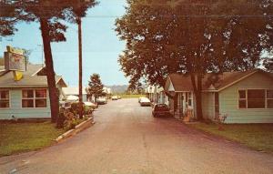 Cadillac Michigan Beckelics Vacation Lane Street View Vintage Postcard K50171 