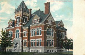 KS, Wichita, Kansas, Washington School Building, South-West News No B14757