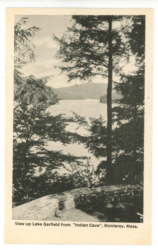 MA Monterey. Lake Garfield from Indian Cove United States