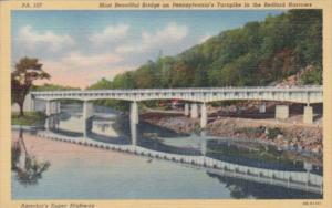 Pennsylvania Turnpike Bedford Narrows Bridge Curteich