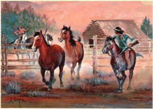 Hal Empie,Western Painting