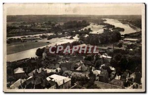 Nevers - Panorama on the Loire - Old Postcard