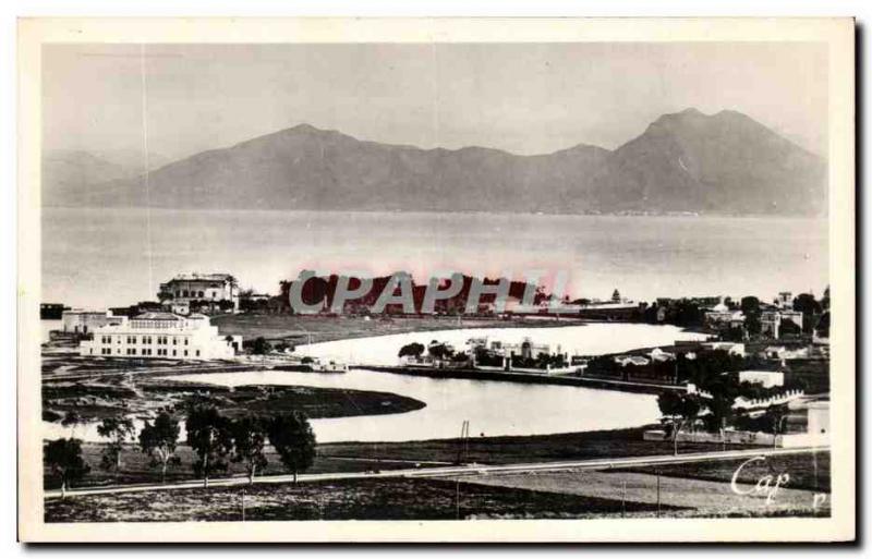 Old Postcard Tunisia Carthage Salammbo Oceanographic Institute and Veterans P...