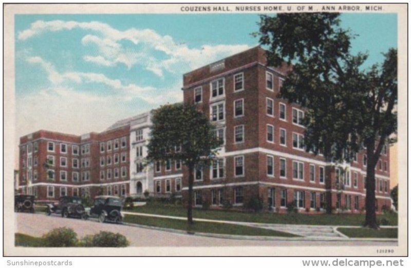 Michigan Ann Arbor Couzens Hall Nurses Home University Of Michigan 1934
