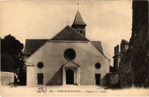 CPA Samois s Seine L'Eglise FRANCE (1300577)