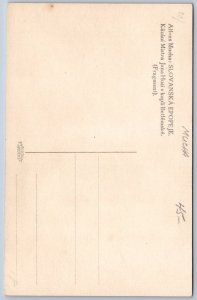 DS1/ Alphonse Mucha Art Nouveau Postcard c1910 Serman Chapel Czech 24