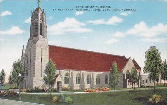 Nebraska Boys Town Dowd Memorial Chapel Father Flanagans Boys Home