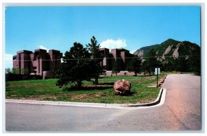 c1960 National Center Atmospheric Research Table Mesa Boulder Colorado Postcard