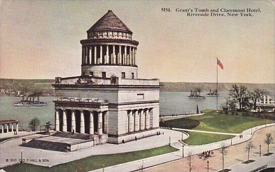 New York City Grants Tomb And Claremont Hotel Riverside Drive