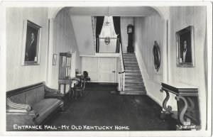 RPPC Entrance Hall My Old Kentucky Home Bardstown Kentucky