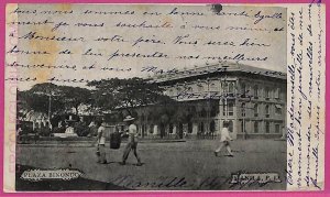 ag3633 - Philippines - VINTAGE POSTCARD - Manila, Plaza Binondo