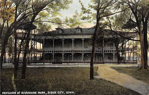 Pavilion at Riverside Park Sioux City, Iowa  