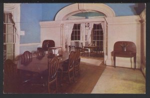 VA CHARLOTTESVILLE Monticello Home of Thomas Jefferson Dining Room ~ Chrome