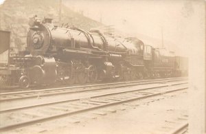 Union Pacific 4000 known as Big Boy real photo hauled heavy weight over Wasat...