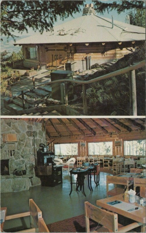 Something Different The Grubstake Restaurant Hamilton MT Chrome Vintage Postcard