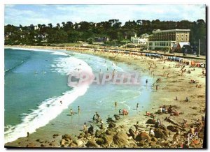 Postcard Modern Colors and Light of France Brittany Perros Guirec Cotes North...