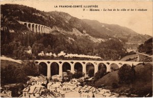 CPA Morez- Le bas de la vile et les 4 viaducs FRANCE (1043557)