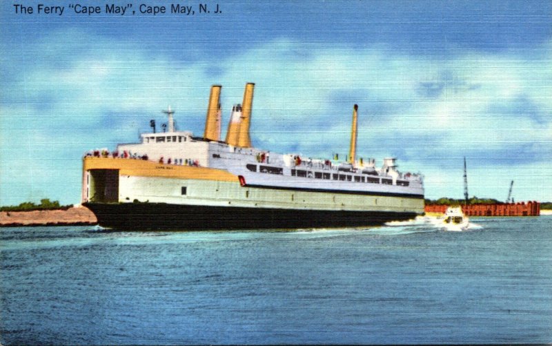 New Jersey Cape May The Ferry Cape May