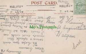 Genealogy Postcard - Fleming -54 St Augustins Terrace, Halifax, Yorkshire RF6802